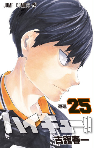 Манга Волейбол!! Том 25, Manga Haikyuu!! Tom 25