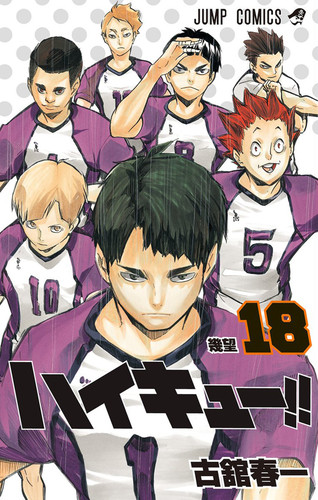 Манга Волейбол!! Том 18, Manga Haikyuu!! Tom 18