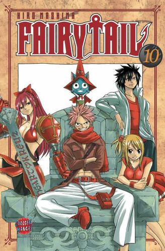 Хвост Феи Манга Том 10, Fairy Tail Manga Tom 10, Фейри Тейл Манга Том 10
